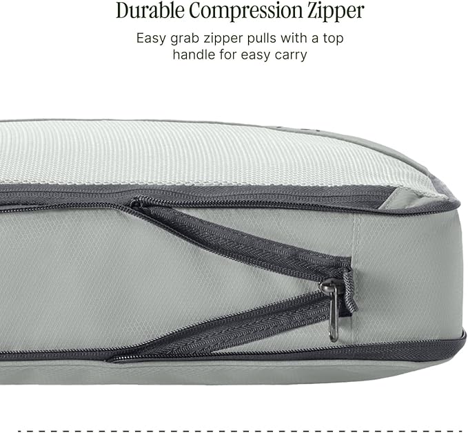Eagle Creek Pack-It Isolate Compression Cube - Lightweight Compression Cube for Optimizing Luggage Space - Easy-Grab Zipper - Convenient Top Handle - Recycled Materials - Small