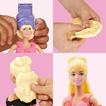 Play-Doh Barbie Designer Fashion Show Set, Make Doll Clothes with 21 Fashion Accessories & Modeling Compound, Kids Arts & Crafts for Girls & Boys, Ages 5+