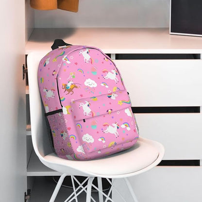 Kids Backpack for School Elementary Lightweight Cute Students Bookbag for Teens Boys Girls School Bag