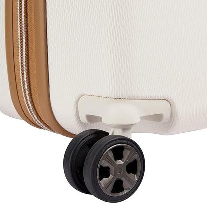 DELSEY PARIS Chatelet Air 2.0 Hardside Luggage with Spinner Wheels, Angora, 2 Piece Set, (24/28)