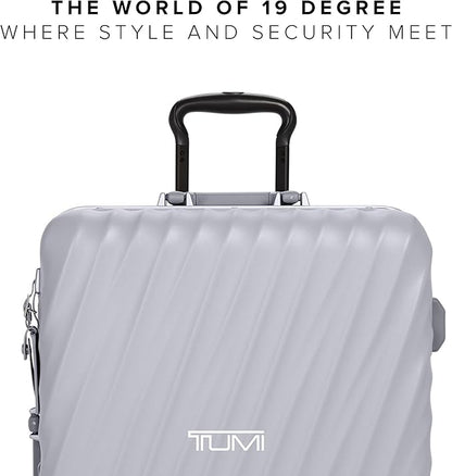 TUMI - 19 Degree Frame 4 Wheel Luggage - Lightweight and Highly Durable, Modern Design, Double-Lock Closure Hard Shell Men's and Women's Suitcase - 26" Short Trip Packing Case, Pearl Grey Texture