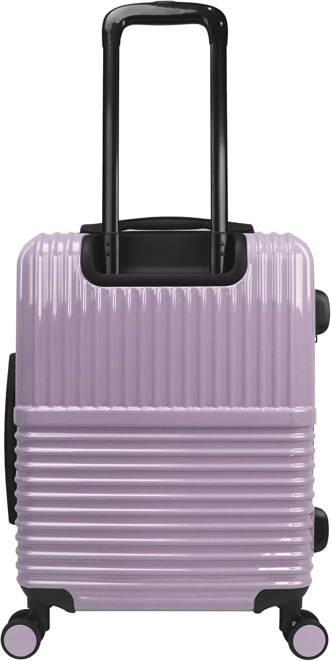 World Traveler Dejuno Tonal 20-Inch Carry-On Polycarbonate Lightweight Hardside Expandable Spinner Luggage Suitcase with TSA Lock - Lavender