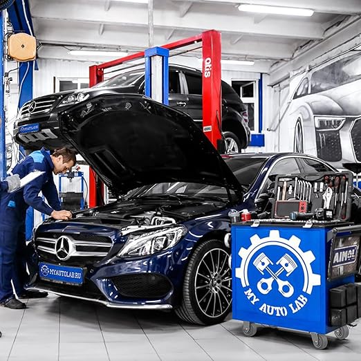 4 Inch Rubber Wheels (Flat Tread)- Heavy Duty Casters, Industrial Caster Wheels- with up to 700 LB Capacity- Use for Dollies, Utility and Maintenance Carts(2 Brake)