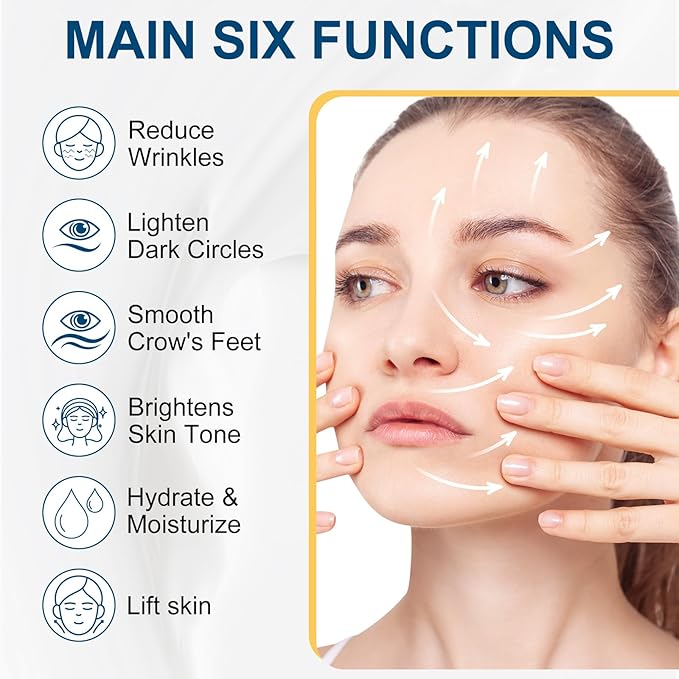 Advanced Retinol Firming Serum Stick,3 in 1 Retinol Stick Tighten and Firm Face & Neck, Smoothes Fine Lines and Wrinkles, Reduces Wrinkles, Deep Moisturizing Skin