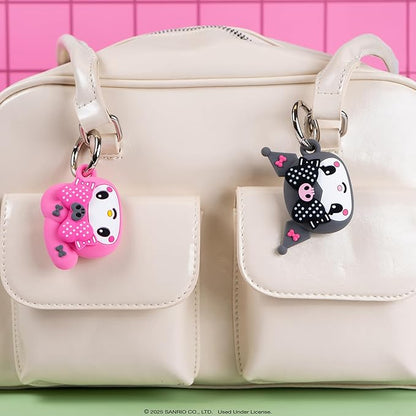 iFace Sanrio My Melody 50th and Kuromi 20th Anniversary Case Compatible with AirTag [Special Limited Edition] - Kuromi 20th Anniversary