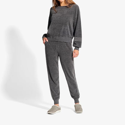 OLUKAI Mani Women's Leather Mule Slippers, Soft & Comfortable Slippers with Fleece Lining, Thick Rubber Outsole, All-Day Wear