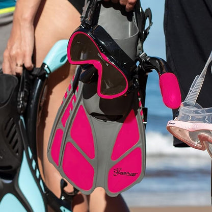 Seavenger Aviator Snorkeling Set with Gear Bag