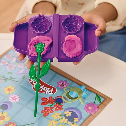 Play-Doh Flower Shop Playset, 27 Garden Toy Accessories, Kids Arts & Crafts, 3+ (Amazon Exclusive)