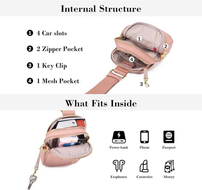 INICAT Small Anti Theft Crossbody Bags for Women, Vegan Leather Sling Cross Body Purse Travel Essentials Teen Girl Gifts