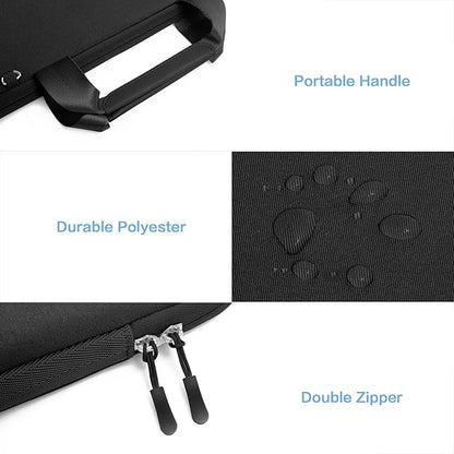 MOSISO Laptop Case 16 inch, 15-15.6 inch Laptop Sleeve Bag Compatible with MacBook Pro 16, HP, Acer, Dell, Lenovo, ASUS, Neoprene Carrying Computer Bag with Handle&Detachable Small Case, Black