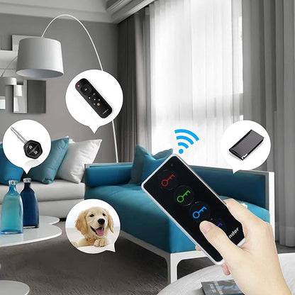 Key Finder with 100dB Loud Sound & 4 Receivers - Remote Finder Locator for Keys, Wallet, TV Remote, Pets, 131ft Range, No Phone or App Needed, Waterproof Anti-Loss Tracking Device