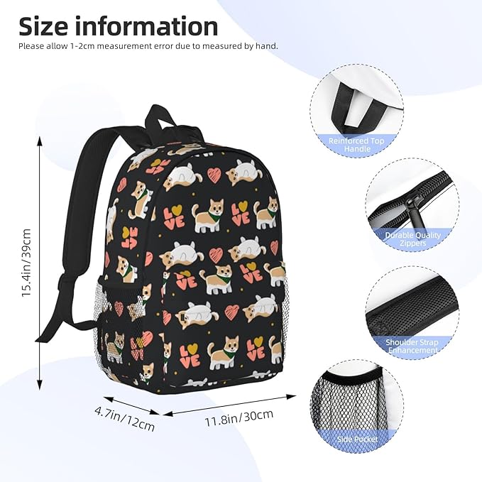 Kids Backpack for School Elementary Lightweight Cute Students Bookbag for Teens Boys Girls School Bag