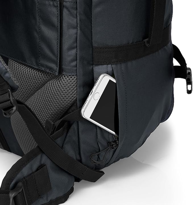 torch 40L Travel Backpack for Men - Large Carry On Backpack Airline Approved with Rain Cover for Camping, Hiking, Outdoor - Takahagi (Iron Grey)