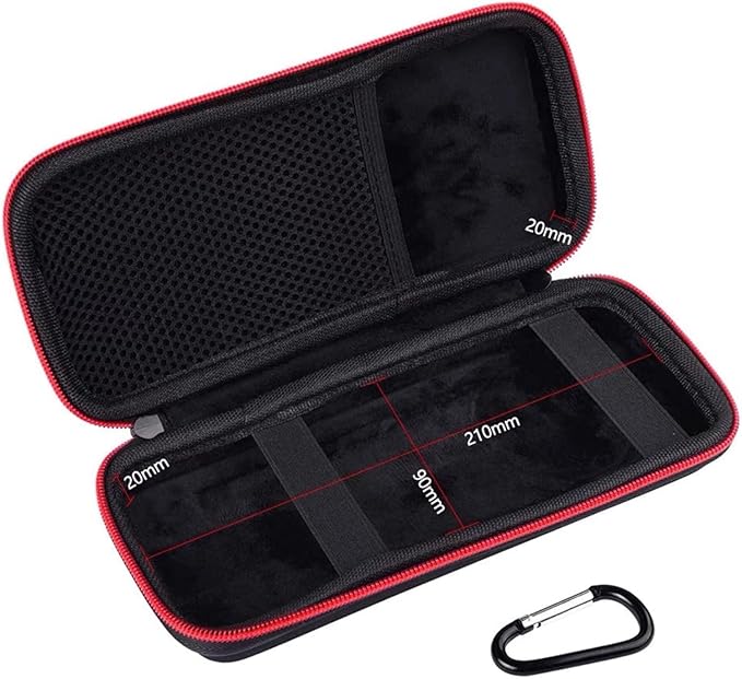 Shock Proof Carrying Case Hard Protective Power Bank Pouch Small Electronics Hostess Cable Accessories Multimeter Storage Case
