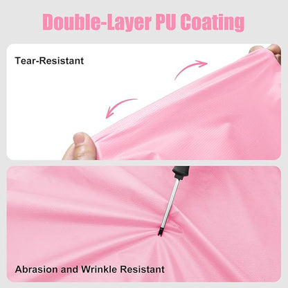 Andake Waterproof Rain Poncho for Adults Unisex,230T Ripstop Polyester,Raincoat Gear with Transparent Viewing Window Outdoors