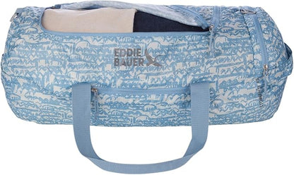 Eddie Bauer Stowaway Packable Duffel Bag | Travel | Foldable | Lightweight | Durable | Ripstop Polyester