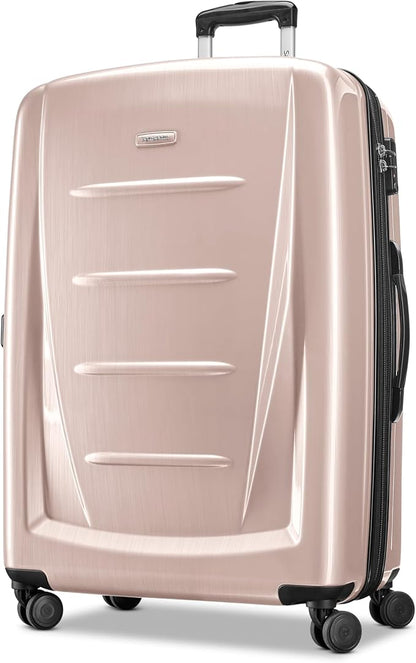 Samsonite Winfield 2 Hardside Expandable Luggage with Spinner Wheels, Artic Pink, 3-Piece Set (20/24/28)