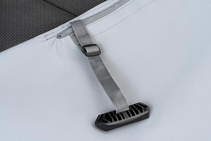 Kurgo Rover Dog Hammock Car Seat Cover for Pets, Pet Seat Cover, Car Hammocks for Dogs, Water-Resistant, 55" Wide for Cars and SUVs, Gray