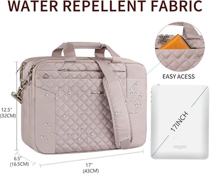 KROSER Laptop Bag 15.6 Inch Briefcase Shoulder Bag Water Repellent Laptop Bag Bussiness Carrying Handbag