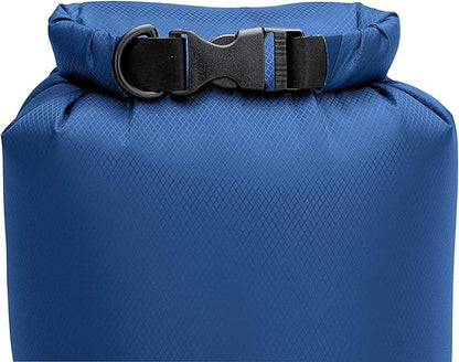 Wise Owl Outfitters Waterproof Dry Bag 3-Pack – Lightweight & Airtight 5L/10L/20L Small & Large Dry Bags for Kayaking, Beach, Travel, Boating, Hiking