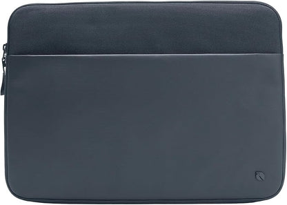 Incase A.R.C. Laptop Sleeve 14 Inch – MacBook Case with Faux Fur Lining, External Pocket – Fits MacBook Pro Air Lenovo Dell HP – Laptop Cover, Computer Case - Travel, Work, College - Navy