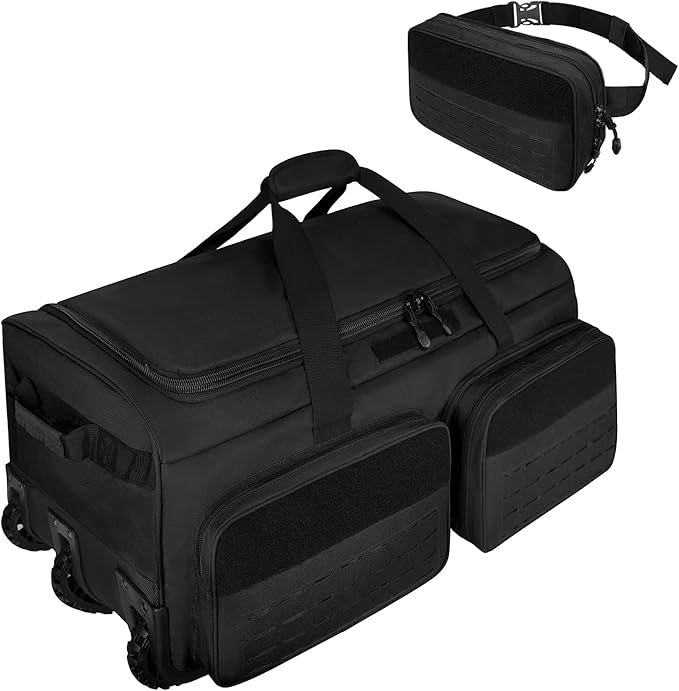 Rolling Duffle Bag with Wheels,120L Large Deployment Bag,Waterproof Military Duffle Bags for Tactical Military Deployment Camping