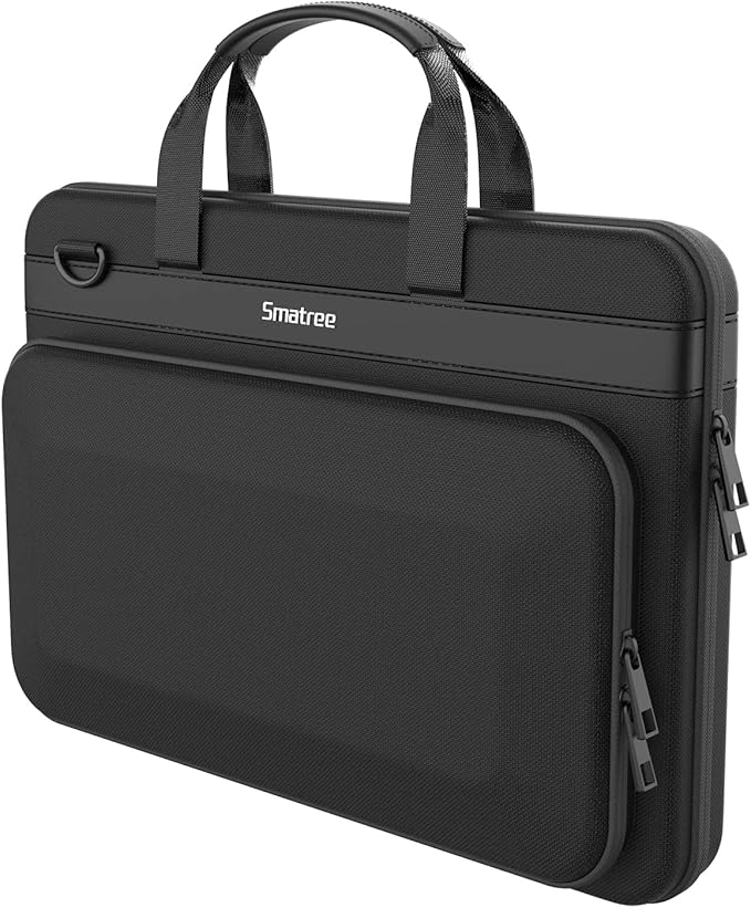 Smatree Heavy Duty Hard Case Compatible with 16.2 inch MacBook Pro 2024 M4/2023 M3 A2918/A2992/A2779, MacBook Pro 2021/2019 16 inch Shoulder Bag, for Acer Aspire 5/Predator Helios 300/Nitro 5