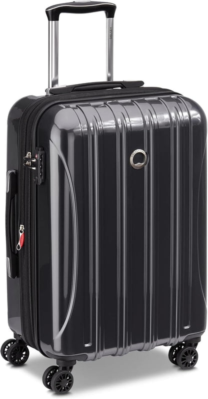 DELSEY PARIS Helium Aero Hardside Expandable Luggage with Spinner Wheels, Titanium, 2-Piece Set (21/24)