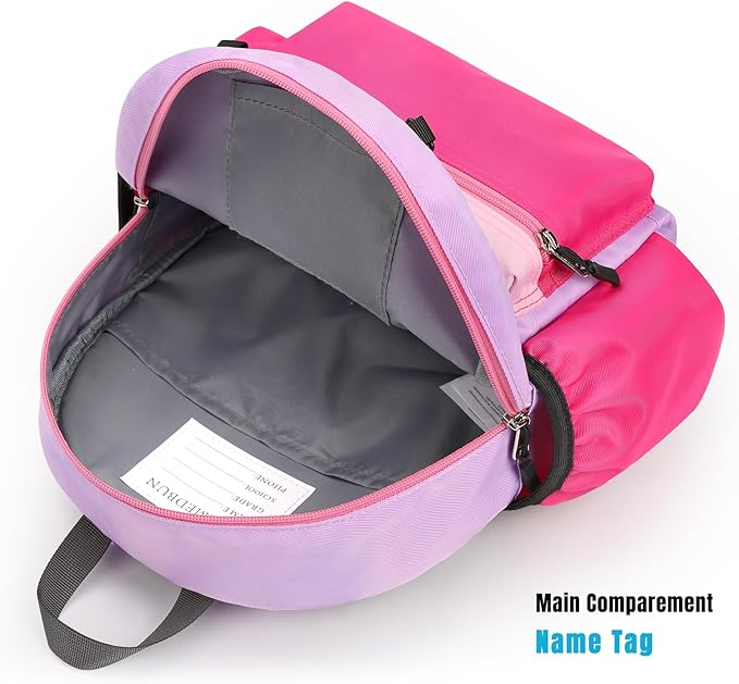 STEAMEDBUN Toddler Backpack for Girls 2-4: Preschool Kindergarten Backpacks - 12 inch Daycare Backpack