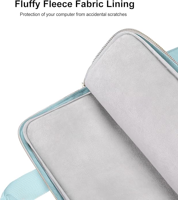 MOSISO Vertical Laptop Shoulder Bag,Computer Bag,Rhombus Quilted Messenger Bag with Front Pocket&Handle&Belt
