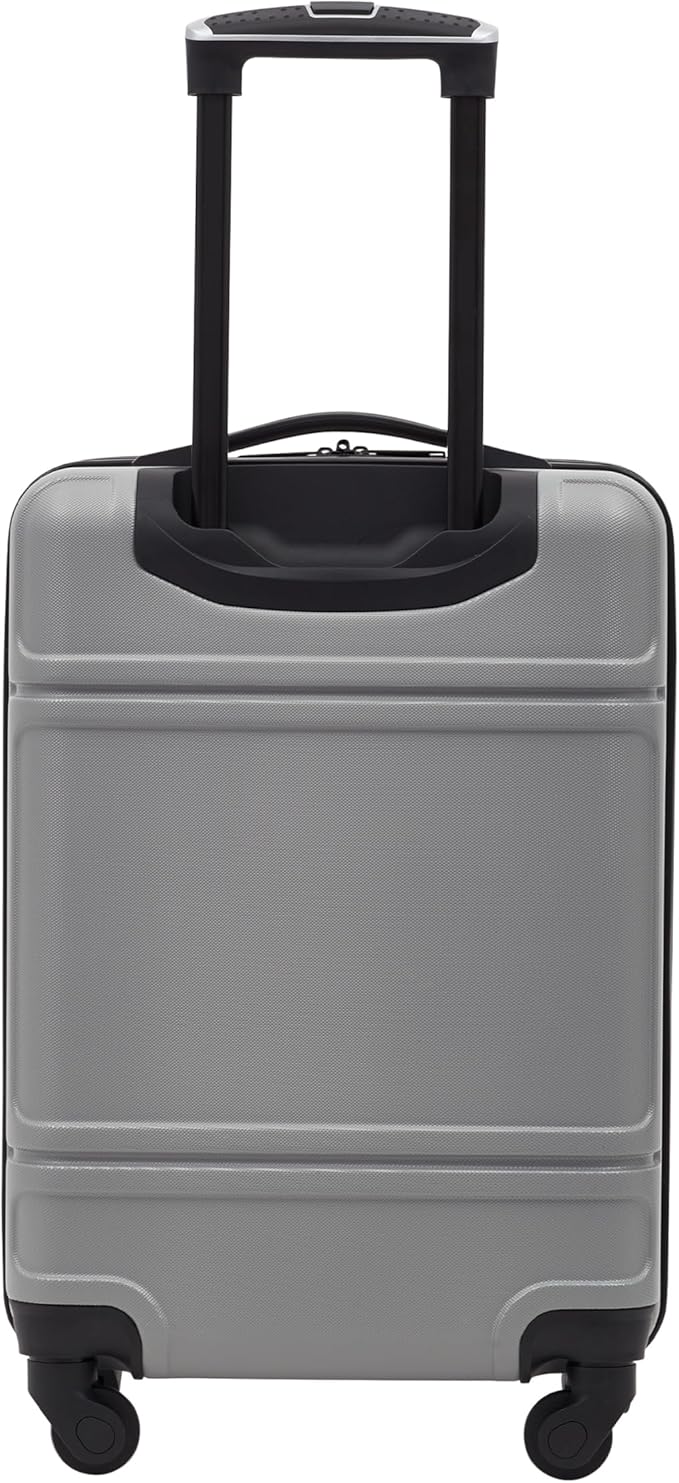 Travelers Club Skyline 20" Carry-On Spinner Luggage, Gray