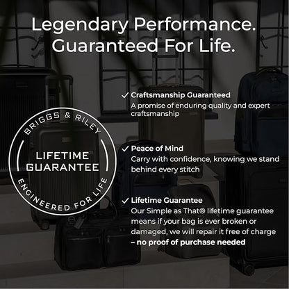 Briggs & Riley Toiletry Kit - Travel Bags for Women & Men, Organizer for Vacation, Dopp Kit for Bathroom Accessories, Makeup, & Skincare