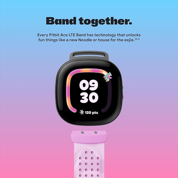 Fitbit Google Ace LTE - Kids Smartwatch with Call, Message, GPS, and Activity-Based Games, Ace Pass Data Plan Required - Mild - Strange Arcade