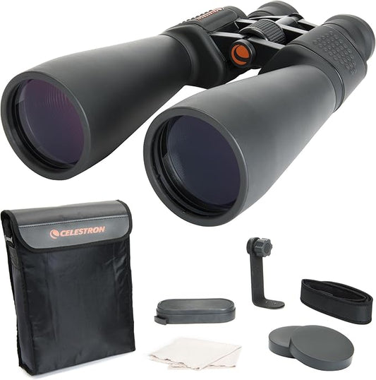 Celestron SkyMaster 15-35x70 Zoom Binoculars – Powerful Long-Range Binoculars for Astronomy & Outdoor Use – High Magnification up to 35x – Includes Tripod Adapter & Case