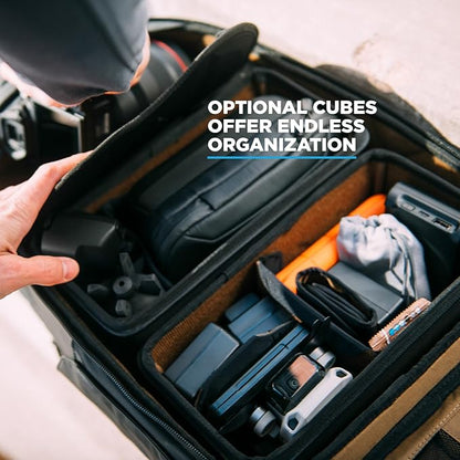 NOMATIC Peter Mckinnon Camera Pack 25L, Ladder, & Large Camera Cube - DSLR Camera Backpack for Men And Women, Extra Large Photography Bag, Travel Camera Backpack, Weekend Bag