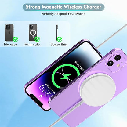 [Apple MFi Certified]Long Magnetic Wireless iPhone Charger,10FT Mag Safe Charger Mag-Safe Charging Magnet Charge Pad 10Feet 2Pack for iPhone 17 Pro Max/17Pro/iPhone 16ProMax/16Plus/15/14/13/12/AirPods