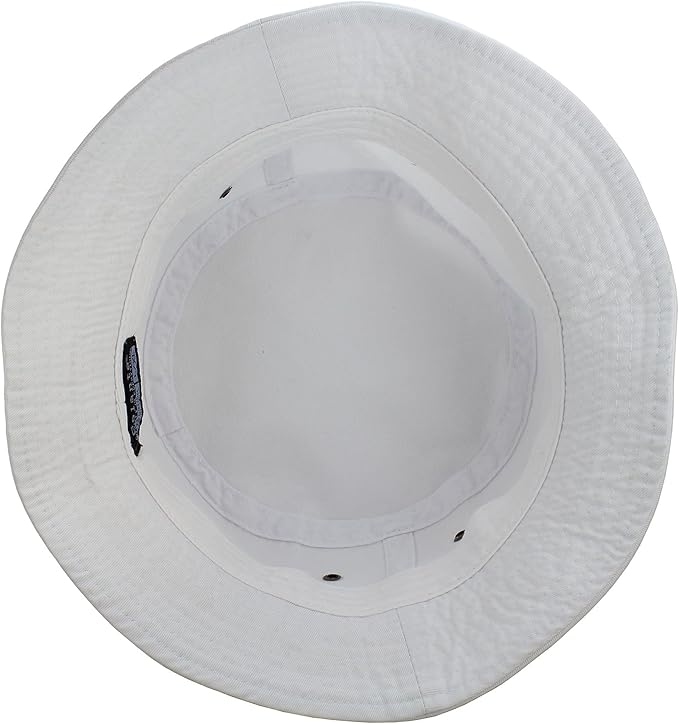 Gelante Solid Color 100% Cotton Bucket Hat for Women and Men Packable Travel Summer Beach Hat