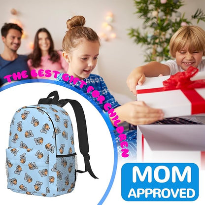 Kids Backpack for School Elementary Lightweight Cute Students Bookbag for Teens Boys Girls School Bag