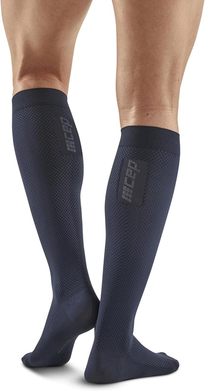 CEP Men’s Allday Knee High Compression Wool Socks - Business, Dress, Travel Long Socks