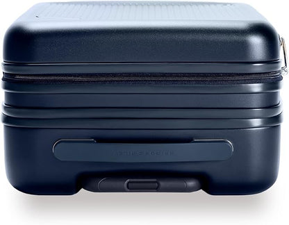 Briggs & Riley 21" Global Carry On Expandable Spinner - Luggage for Travel, Suitcases with Wheels, Hardside Rolling Bag for Men & Women, Self-Repairing Zipper - Sympatico Collection, Navy