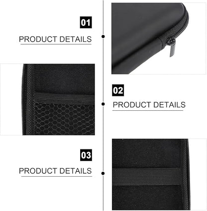 2pcs Travel Gadget Bag Compact Shockproof Electronic Accessories Organizer Pouch for Cable Charger Power Bank Earphones Storage