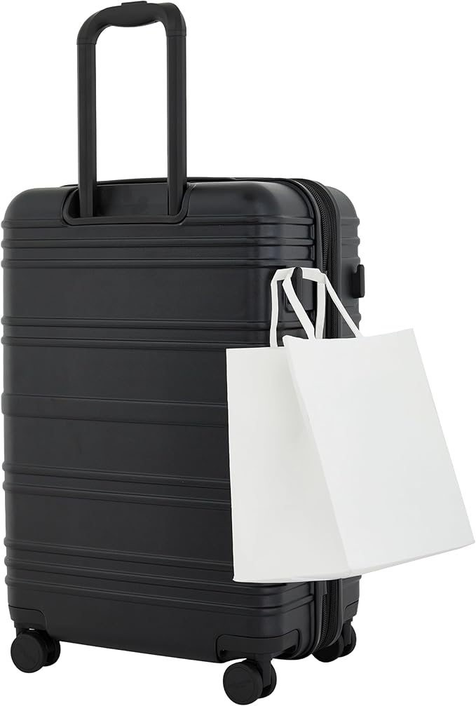 SCOTCH & SODA Rotterdam Expandable Hardside Luggage, Black, 3 Piece Set