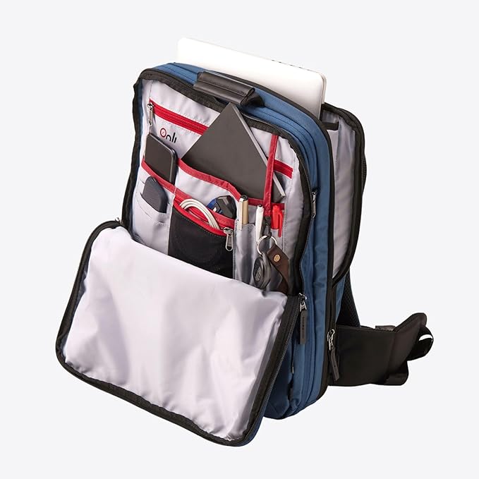 Trilogy Modular System I Modular 4-wheel spinner carry-on, with two zip-off bags! All 3 are Expandable! You get 3 bags in 1! Mix and match; take apart to fit crowded airplane spaces (Blue)