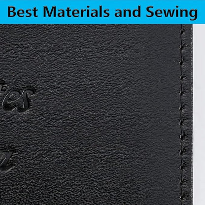 Passport Holder With Luggage Tag Travel Essentials Passport Cover Wallet RFID Blocking Leather Case International Must Haves Travel Accessories Women Men(115#Black)