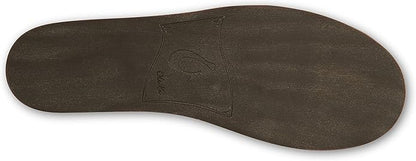 OLUKAI Nohea Slipper, Women's Slip-On Shoes, Genuine Shearling & Premium Nubuck Leather, Drop-In Heel Design, Cozy & Ultra-Soft Comfort Fit