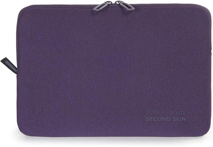 TUCANO Melange Neoprene Sleeve Compatible with MacBook Air/Pro 13" Laptop 12", 4mm Thick, Anti-Slip, Anti-Scratch - Purple