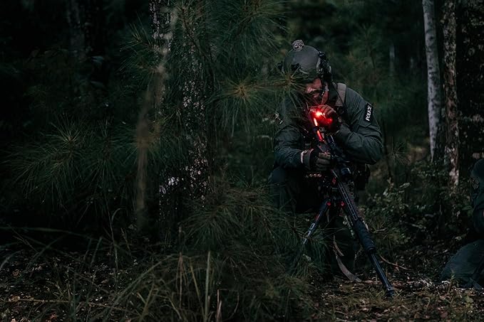 Princeton Tec Fred Headlamp - Black w/Red LED