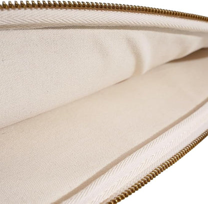 Laptop Sleeve Bag 13 Inch Compatible with 2024 MacBook Air 13 M3 M2 M1, New MacBook Pro 13 M2 M1, Dell XPS 13 Color Cream