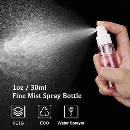Cosywell Travel Bottles for Toiletries 14 PCS 2oz TSA Approved Travel Shampoo and Conditioner Bottles Leak Proof Travel Size Containers Refillable Small Plastic Squeeze Bottles for Cream Lotion(Clear)