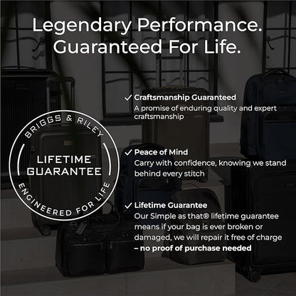 Briggs & Riley Travel Duffel Bag - Weekender & Overnight Luggage for Women & Men, Softside Bag
